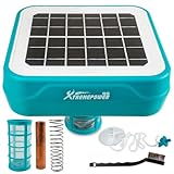XtremepowerUS Solar Pool Ionizer - Floating Water Cleaner & Purifier Keeps Water Clear, 85% Less Chlorine, Compatible with Fresh and Salt Water Pools & Spas