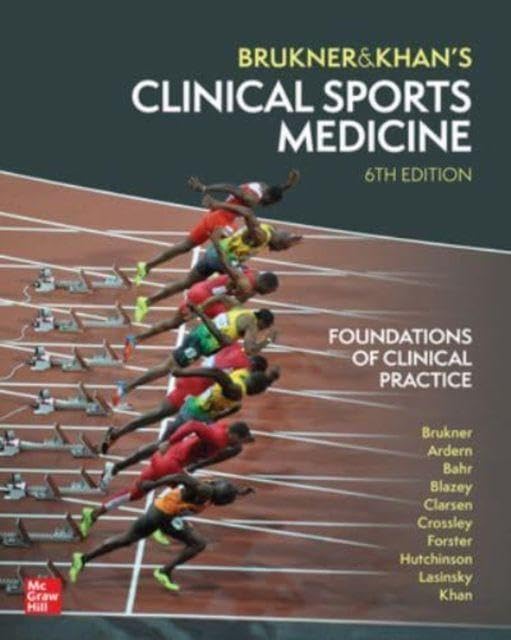 Clinical sports medicine. Foundations of clinical practice