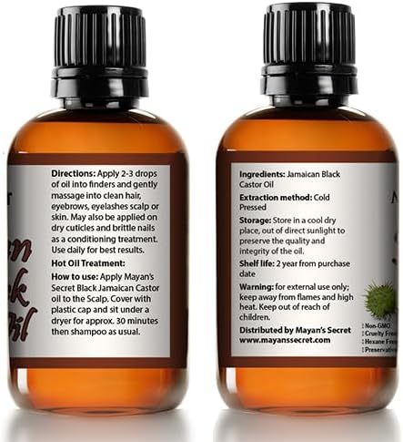 Miniatura 8 de Mayan's Secret Portador puro y aceites esenciales para el cuidado de la piel, cabello, hidratante corporal para el cuidado de la piel