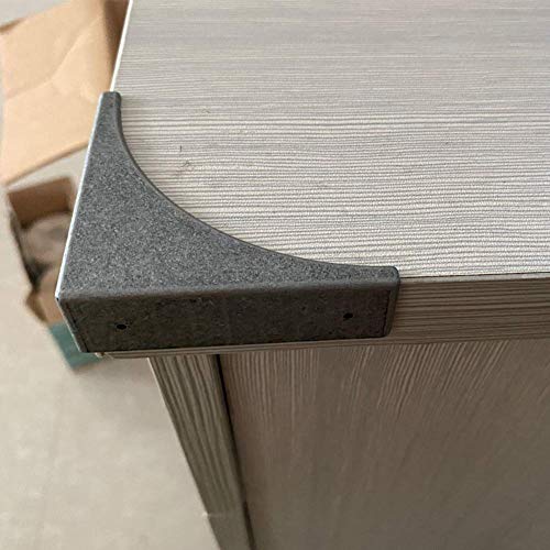 Luluxing Ancient Silver Box Corner Protector Decorative Furniture Corner Protectors Edge Safety Guards Furniture Corner Bumpers Pack Of 4 thumb #5