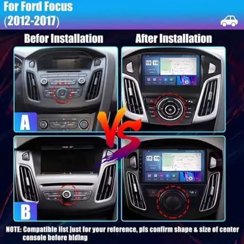 Radio coche 2 DIN con Android Auto inalámbrico y potente procesador de 8 núcleos 3
