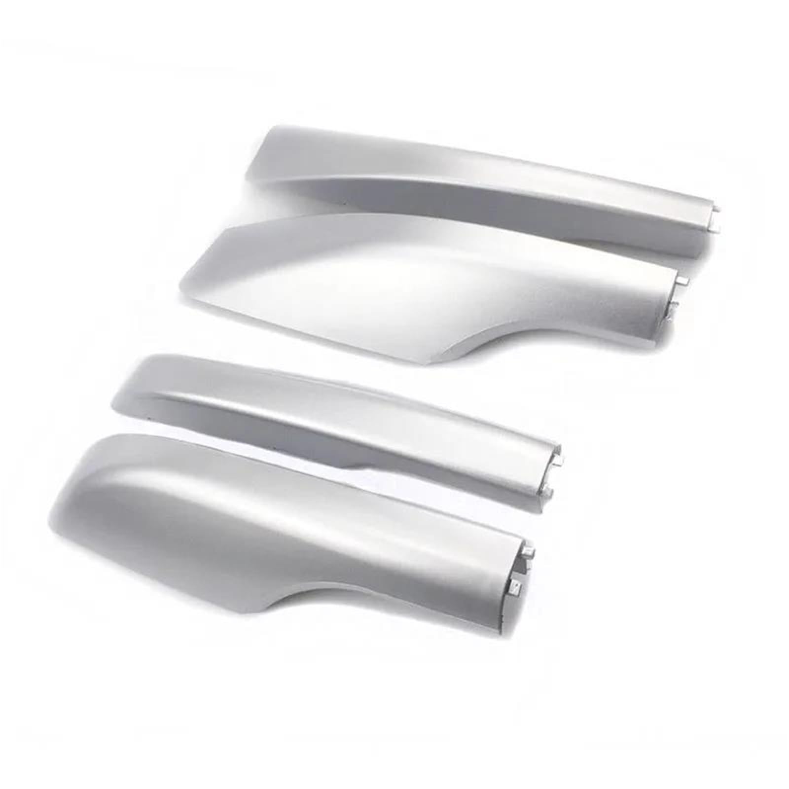 Barra Trasversale Mancorrenti Sul Tetto Rack End Copertura Borsette Per Toyota Per Land Per Cruiser LC200 FJ200 2008-2019 Auto Parti Esterne Del Tetto(Argento)
