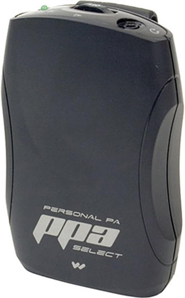 Williams Sound PPA R37N PPA Select FM Receiver w/Belt Clip Fits PPA T46, PPA T45, PPA T45NET and PPA T27 transmitters, Seek-Button Access to All 17 wideband Frequencies in The 72-76 MHz Bandwidth
