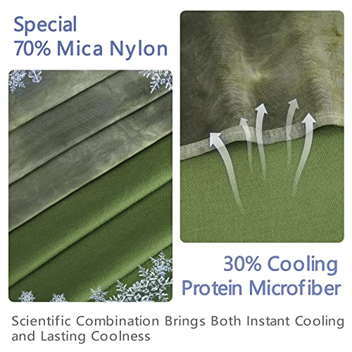 Topcee Cooling Blankets for Hot Sleepers,Arc-Chill Q-Max >0.5 Cool Fiber,100% Oeko-Tex Certified,Twin Size Lightweight Summer Cool Blanket for Travel/Outdoor Ultra Cold Breathable,60''x80''