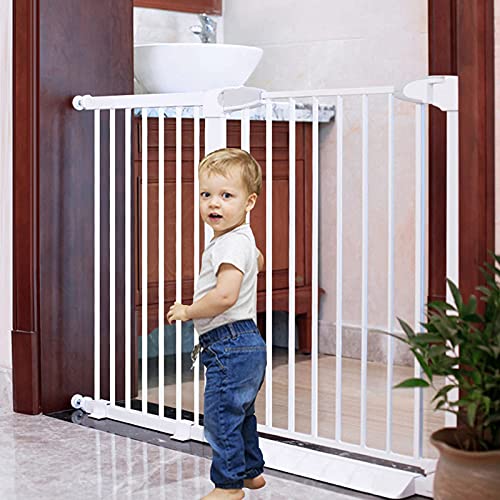 Barrière de sécurité à pression pour animaux et escalier de maison
