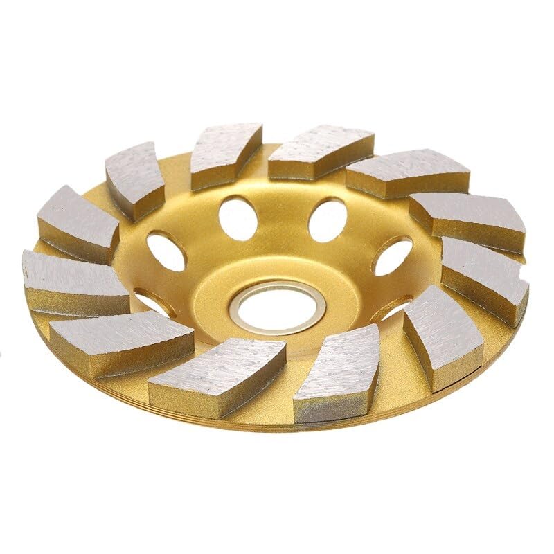 Diamentowa tarcza garnkowa, diamentowe szlifowanie 1 szt. 100 mm diamentowa tarcza szlifierska w kształcie misy, beton, granit, kamień, ceramiczny kawałek tarczy, elektronarzędzia