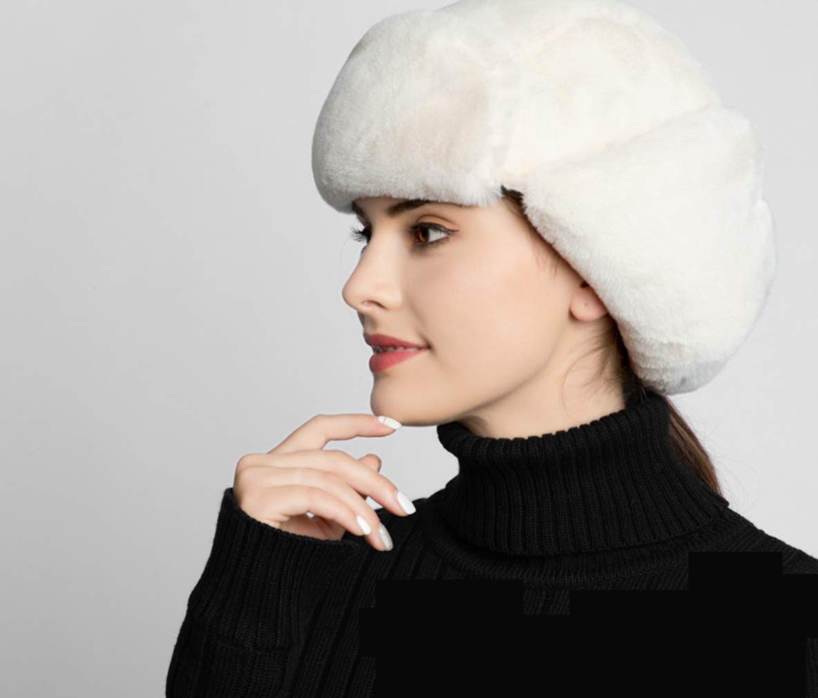 ANEWISH Unisexe Hiver Chapka Ear Flap Trappeur Bomber Casquettes Bonnets Chapeaux Garder Chaud Patinage Ski Pêche Autres Activités en Plein Air