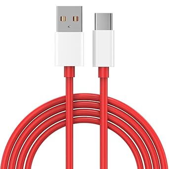 80W /65W/ 33W 1M SuperVOOC,Warp,DART,SUPERDART,QUICK CHARGE, RAPID USB Type C Fast Charging Data Sync Charger Cable Compatible for OnePlus 15, 15R, 13, 13R, 13S, 12, 12R, 11 (1 YEAR WARRANTY)
