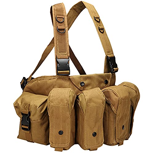 Chaleco táctico militar para juegos de guerra al aire libre y paintball