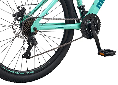 Image of Mongoose Grafton Mountain Bike, 21 Speed, Aluminum Frame, Knobby Mountain Tires, Suspension Fork, Trigger Shifters, Mechanical Disc Brakes