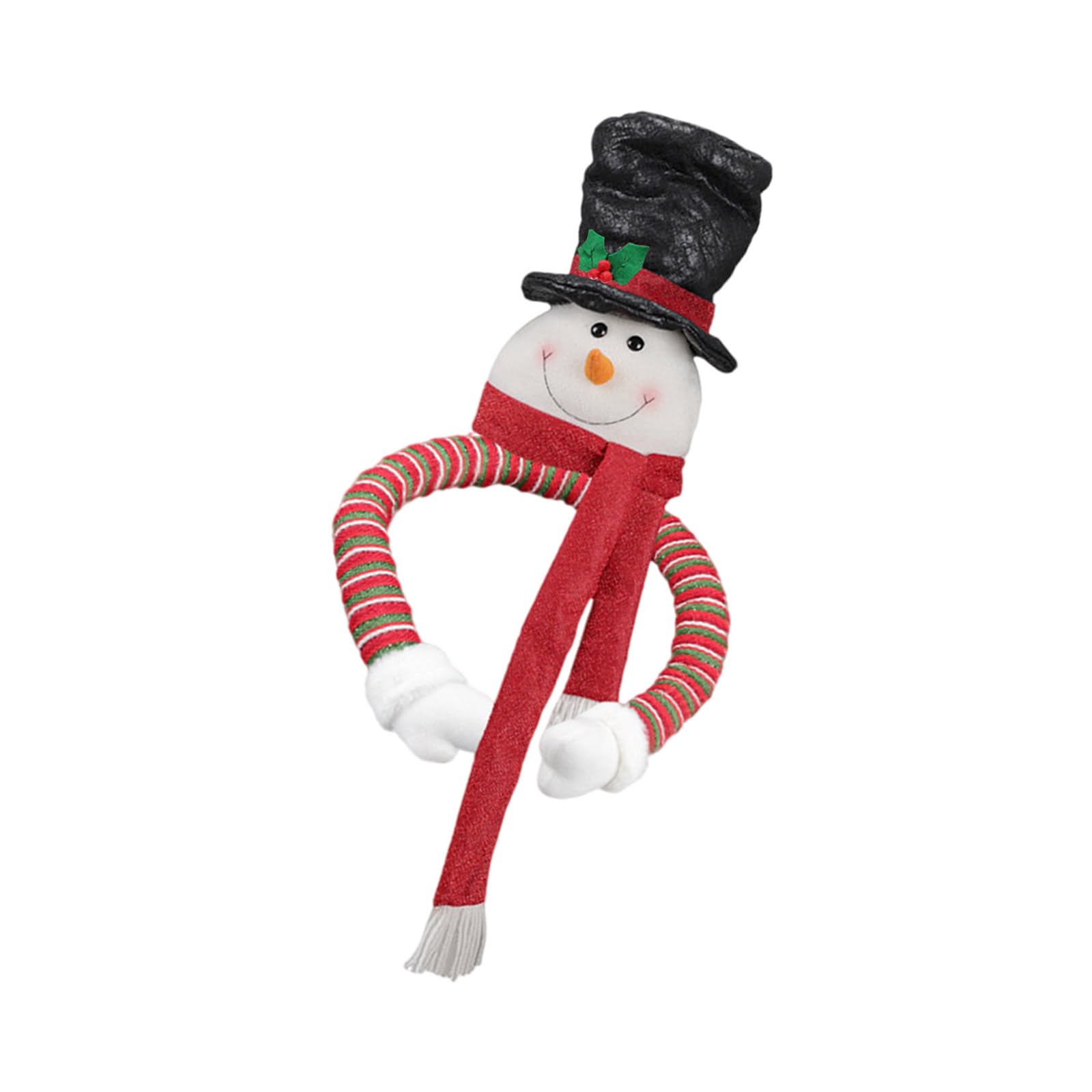 Decorative Christmas Tree Toppers Santa/Snowman/Elfs Home Decoration for Indoor Outdoor Use Seasonal Party Supplies Holiday Decoration
