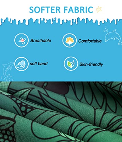 Boys Swim Trunks with Compression Liner Swim Shorts Anti Chafe Summer Beach Shorts3