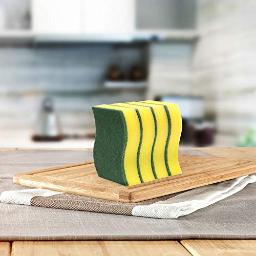 AIDEA Heavy-Duty Scrub Sponges 24-Pack, S-Shape Dual-Sided — view 7