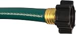 Flexon 1/2" x 25ft Tuyau de jardin léger – Léger, flexible, résistant à l'enroulement, durable en vinyle, étanche aux joints d'eau, résistant aux intempéries pour l'utilisation de la pelouse, du jardin et de l'extérieur