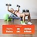 LifePro Adjustable Dumbbell Stand – Compatible with PowerUP Plus, PowerUp & PowerFlow Plus Adjustable Dumbbells, Durable Rack for Safety & Convenience During Training