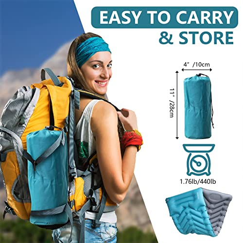 Materassino da campeggio, autogonfiabile, per