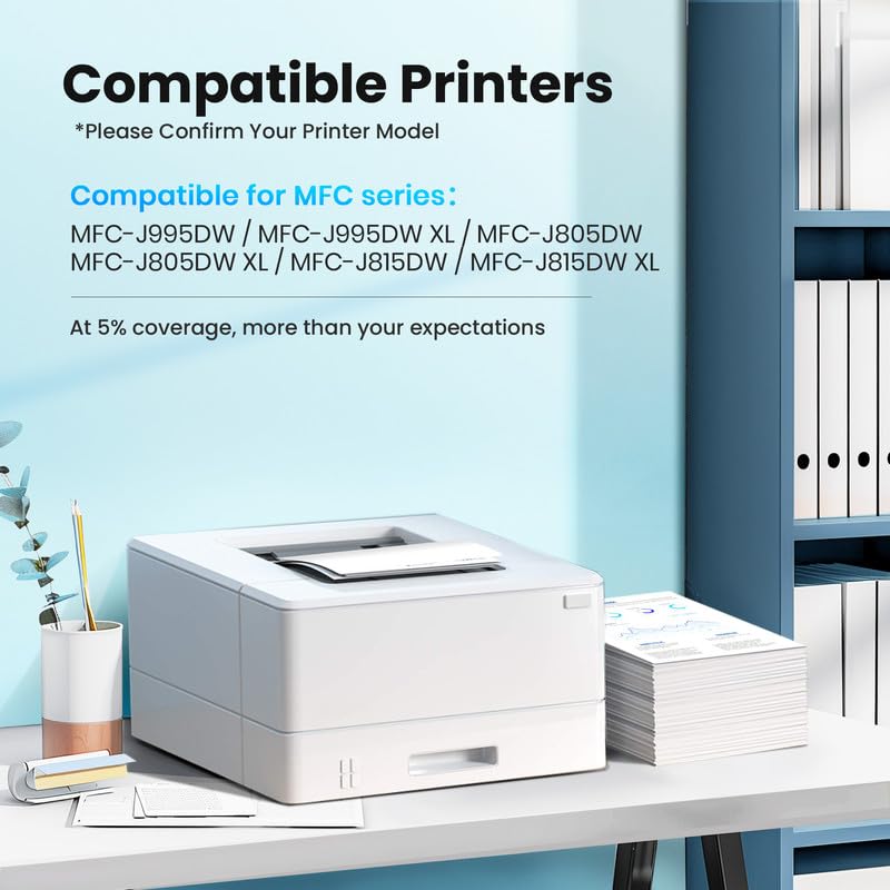 Image of LC3033 BK /C /M /Y Ink Cartridges for Brother LC3033 Ink Cartridges LC3033XXL