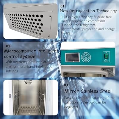 Lab Incubator Constant Temperature and Humidity Incubator 150L Environmental Chamber TEM.Range 5-65C, 220V, 800W