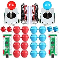 EG STARTS 2 Jugadores Controlador USB Arcade a juego de PC