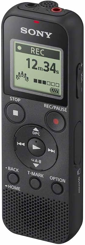 Sony ICD-PX370 Mono Digital Voice Recorder with Built-In USB Voice Recorder,black | Built-in USB