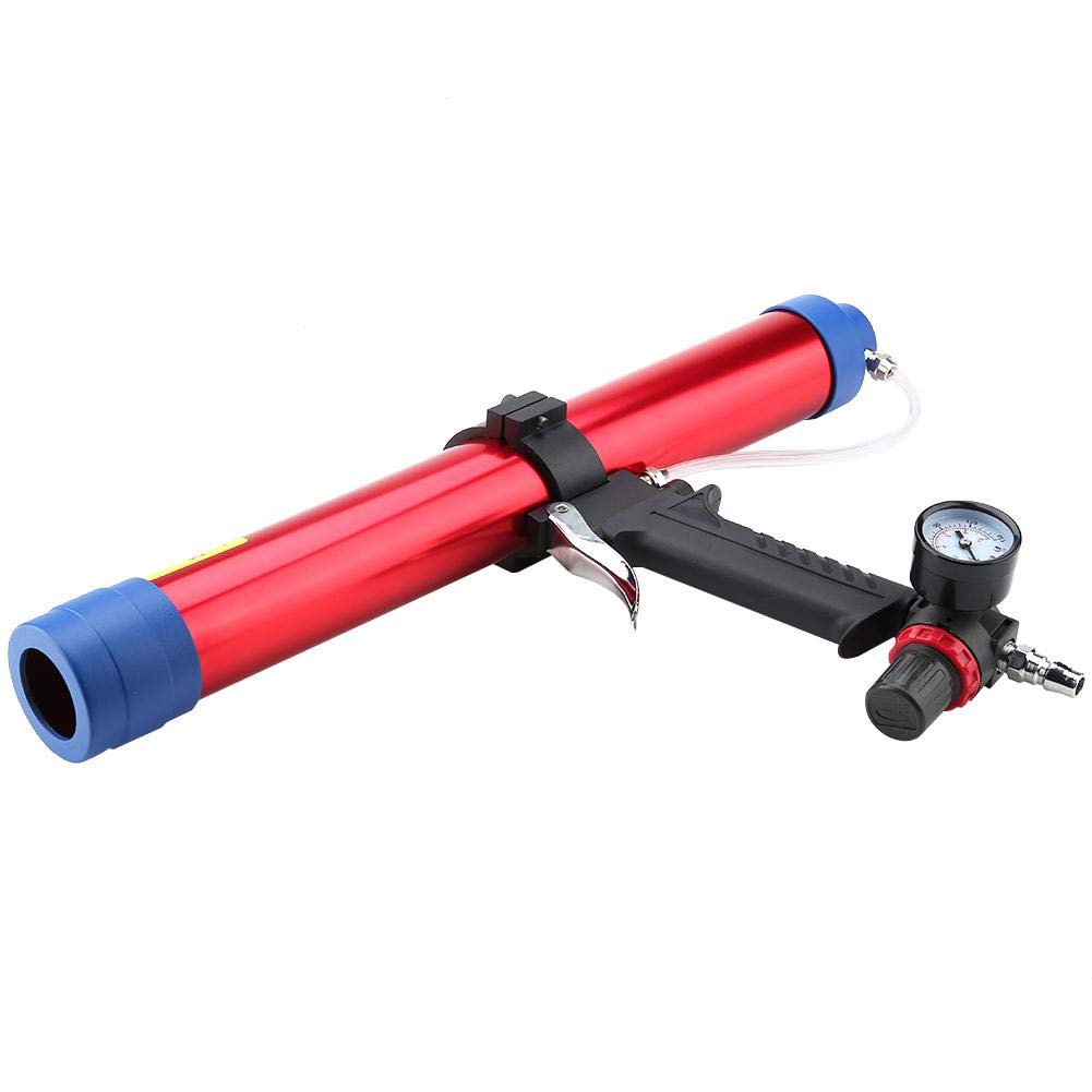 Pegamento de vidrio neumático, pistola de calafatear neumática Sellador de la pistola de masilla pistola de aire del cartucho 300~600ML para la decoración del edificio