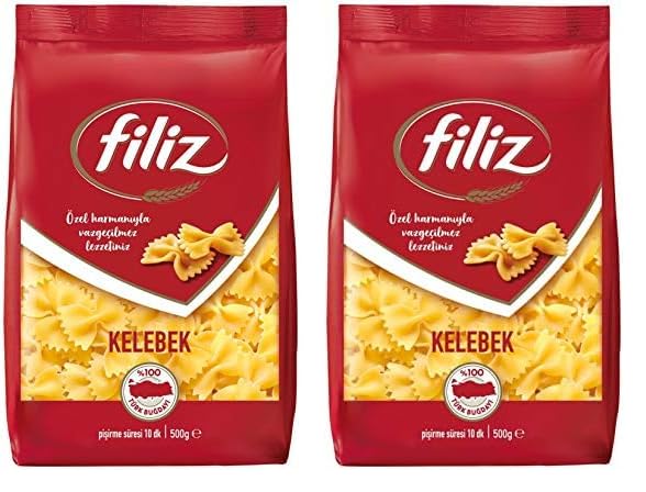 FİLİZ MAKARNA 500GR KELEBEK 2li paket