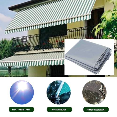 Protector impermeable para toldo retráctil de 11.48 pies contra polvo 5