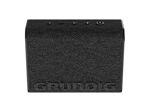 GRUNDIG Solo 2 Bluetooth Lautsprecher, 4.3 W RMS, Bluetooth V5.3, bis zu 30m Reichweite, bis zu 18+ Std. Akkulaufzeit, Powerbank-Funktion, Freisprechfunktion, spritzwassergeschütztes Gehäuse, Schwarz – Bild 3