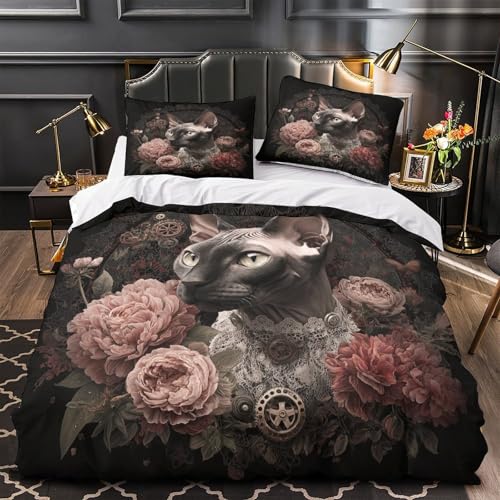 Housse de couette fusée spatiale 260x220 parure de lit microfibre 3D - 2