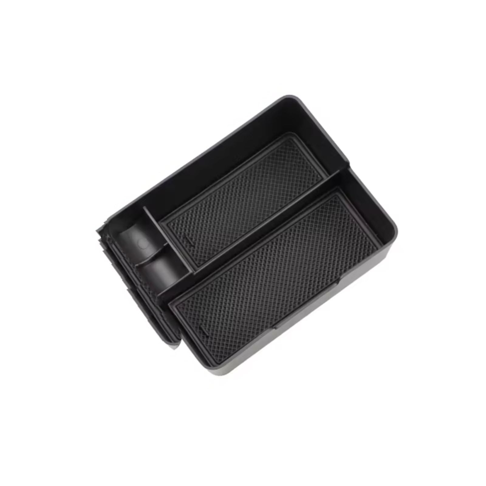 YSSLYEU Console Inner Storage Box Compatible With Tesla For Model 3 2017-2020 1Pcs Car Armrest Storage Box Console Organizer Tray Coin Stowing With Pads