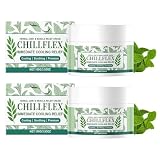 CHILLFLEX Instant Cooling Relief Cream - Soothing Cooling Gel, Natural Ingredients for Body Care (2)