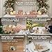 Imagen de Decoración de Boda Madera 1 Pieza Adorno Mesa Mr y Mrs Letras Grandes decoración romántica para Mesa de Banquete Blanco rústico Estilo Vintage Ceremonia Boda Compromiso