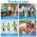 Yuanchu 10 Pairs Magnetic Race Bib Clips, Marathon Race Number Holder Running Bib Buckles Fixing System Magnets Clips Running Gear for Field Triathlon Run Cycling Replace Pins Secure - Image 7