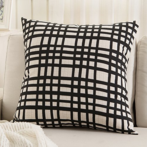 Oreiller du lit plaid core-bande de style country américain haut de gamme - 2