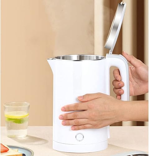 Miniatura 6 de OLOTU Hervidor de té eléctrico Hervidor eléctrico 1500w Caldera de agua fría al tacto Caldera de agua caliente interior de acero inoxidable Caldera