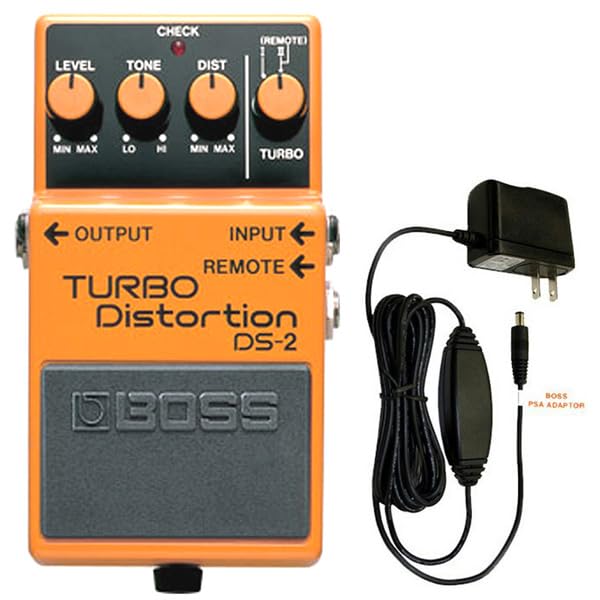 BOSS コンパクトエフェクター DS-2 ディストーション Distortion + 純正アダプター PSA-100S2 セット