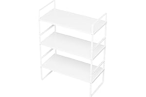 SANNO Closet Organizer, Shoe Rack for Closet Floor