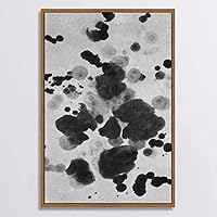 SIGNWIN Canvas Wall Art Black and White Flowers Canvas Prints Home Artwork Decoration for Living Room,Bedroom - 16