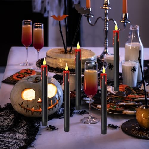 Candelabro eléctrico con batería y luz ajustable para salón y dormitorio 3