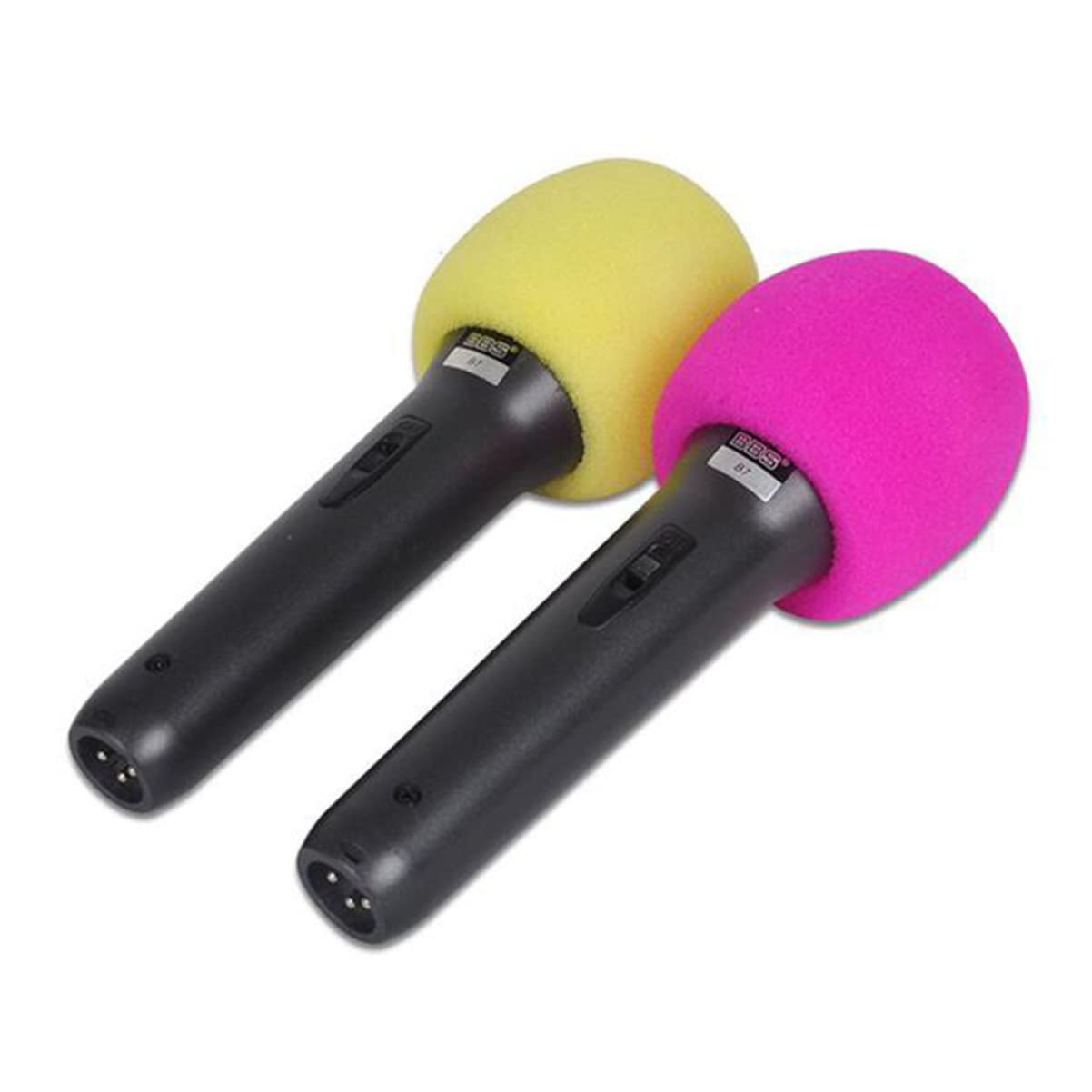 Caches-microphone en Mousse, Lot de 5 Pièces, Couleur Assortie