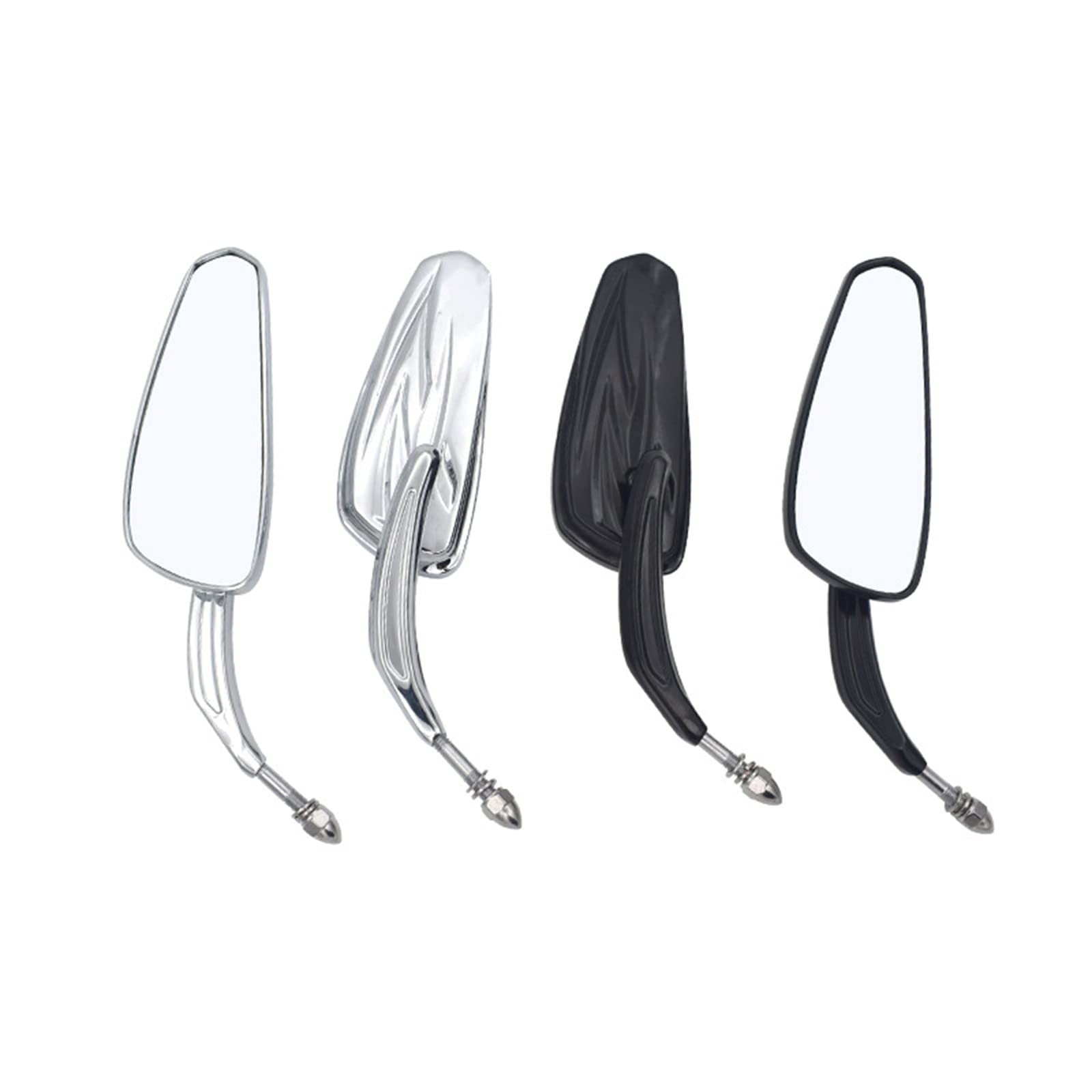 1 para uchwytu motocyklowego płonący boczny skuter motocrossowy lusterko wsteczne do pojazdu elektrycznego XL1200X uchwyt na telefon do zawieszenia akcesoria zabawne oświetlenie dekoracje