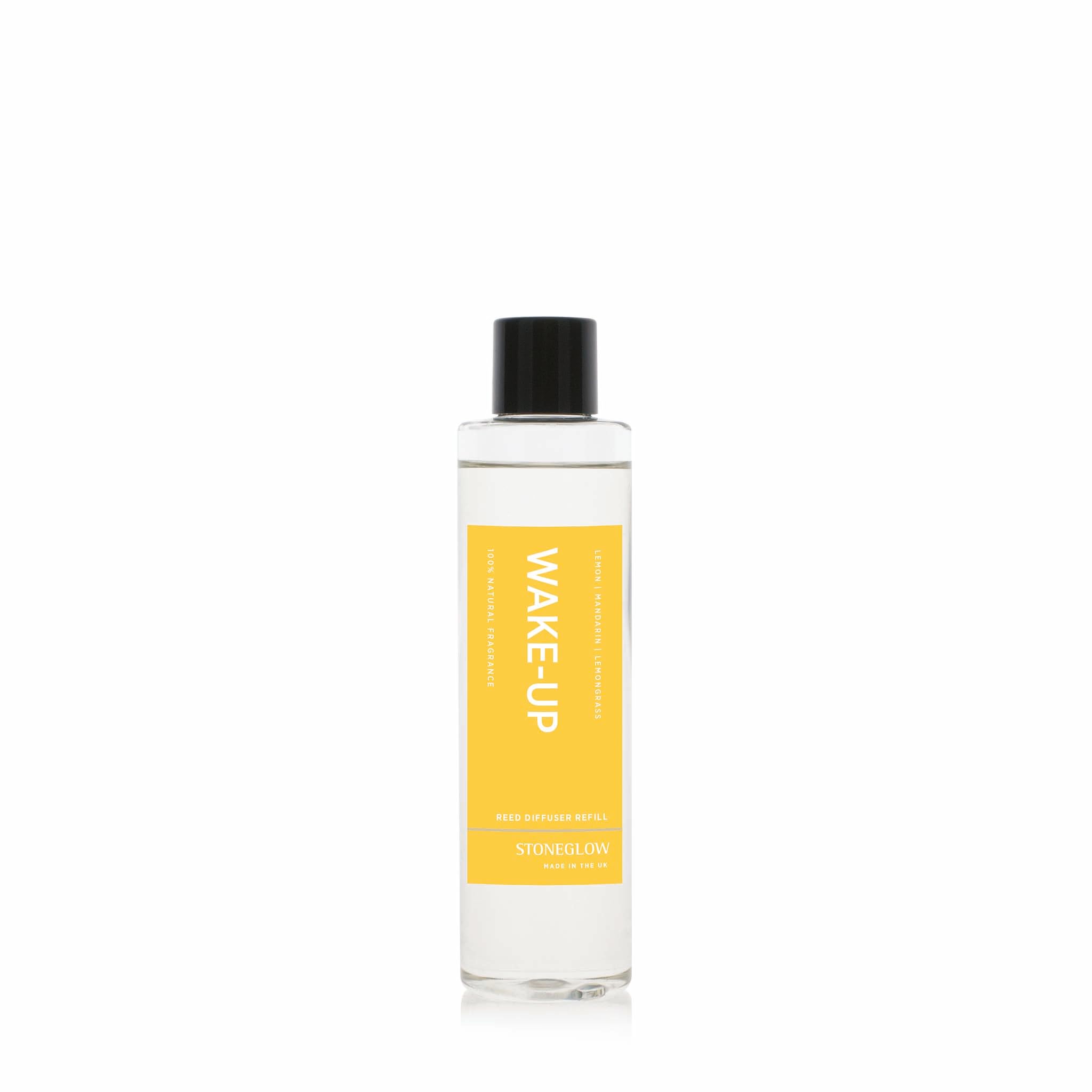 Wellbeing - Wake Up - Reed Diffuser Refill 210ml (new glass bottle)