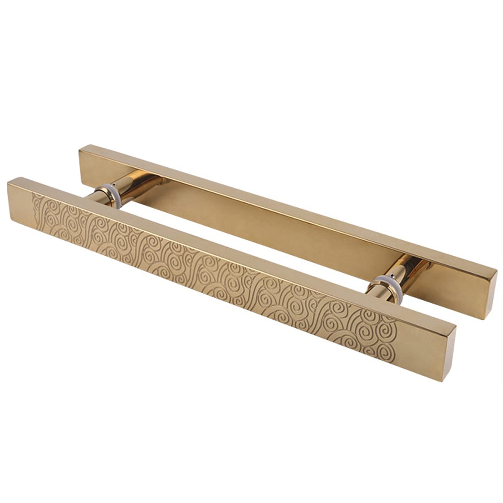 GYRAZXS Sliding Barn Door Handle Push Pull Entrance Handle for Shower Exterior & Interior Doors Ideal for Villas Hotels Offices Durable & Stylish Design