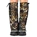 OAREA Leg Gaiters for Hiking Camo Waterprrof Snow Proof Skiing Shoe Covers Boot Gaiters for Men and Women (Color : Leaf, Size : L)