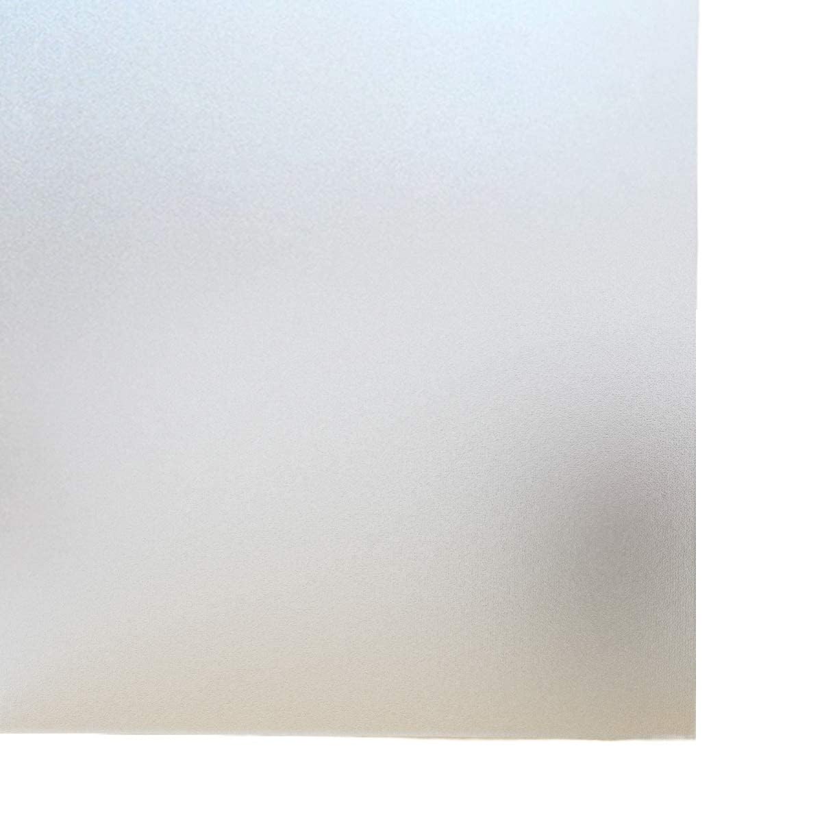 window film， Frosted Privacy Glass Window Opaque Matte Sticker Anti-UV Self Adhesive Film(30x 200 cm)