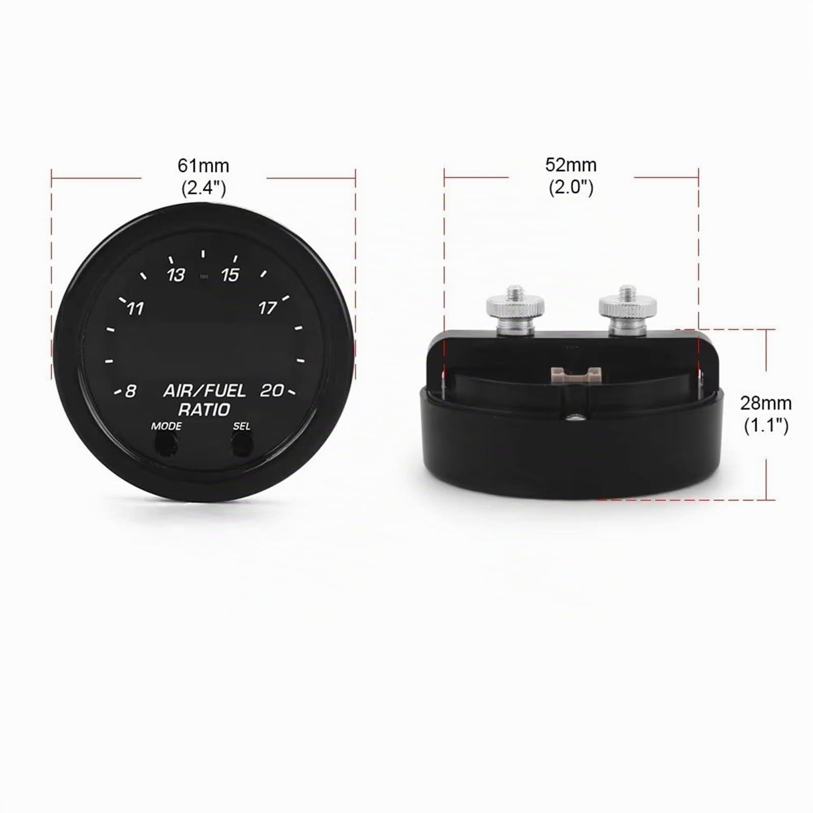 Lamdasonde Sauerstoffsensor AFR-Sensor-Controller-Messgerät 30-0300 X-Serie Breitband-O2-Luft-Kraftstoff-Verhältnis-Messgerät-Kit LSU 4.9 0258017025 Sauerstoffsensoren