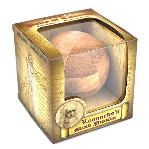 Logica Puzzle Art. The Cannon Ball - 3D Wooden Puzzle - Difficulty 4/6 Extreme - Leonardo da Vinci Collection - Image 2