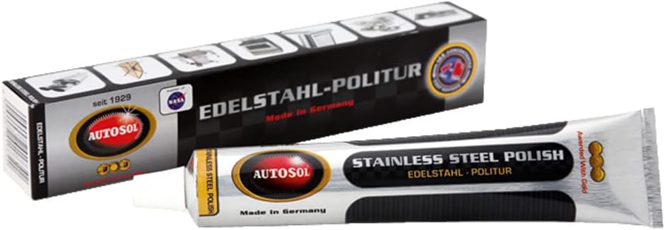 Autosol Stainless Steel Polish, 75 ml Tube