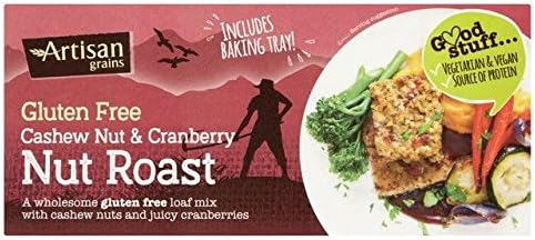 Artisan Grains Cashew & Cranberry Nut Roast Mix - 200g (0.44lbs)