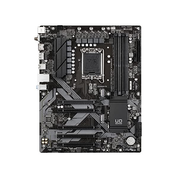 GIGABYTE B760 DS3H AX DDR4 Placa Base - Compatible con procesadores Intel Core de 14ª generación, VRM digital de 8+2+1 fases, hasta 5333MHz DDR4 (OC), 2x PCIe 4.0 M.2, Wi-Fi 6E, GbE LAN, USB 3.2 Gen 2 - Image 3